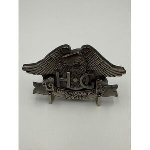 Harley-Davidson HOG 1996 Eagle Desk Award Bergamot Metal Paperweight Vintage